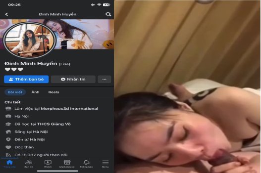 Ân ái miệng Đinh Thị Minh Huyền thích mê