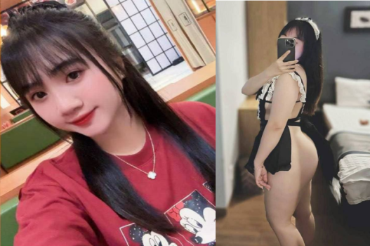 Diện đồ hầu gái chăm sóc anh